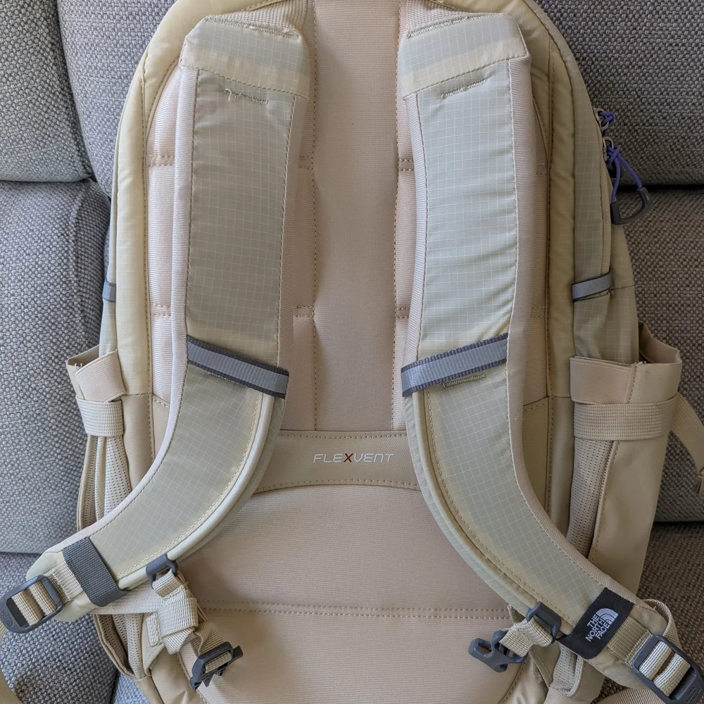 The North Face Purple and Tan Backpack - Picture 5 of 5